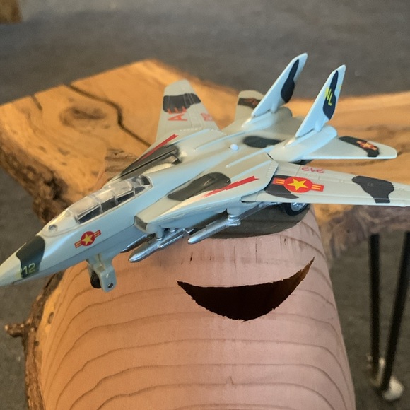 6” COMBAT FIGHTER PULL BACK NATIONAL AIR FORCE COMBAT JET MODEL PLANE CAMO - Picture 2 of 8